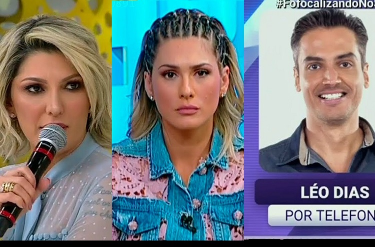 Após discussão a vivo entre Lívia e Fontenelle,Leo Dias ameaça deixar o Fofocalizando
