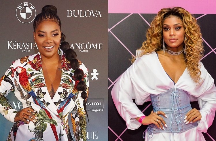Ludmilla e MC Rebecca se estranham nas redes sociais
