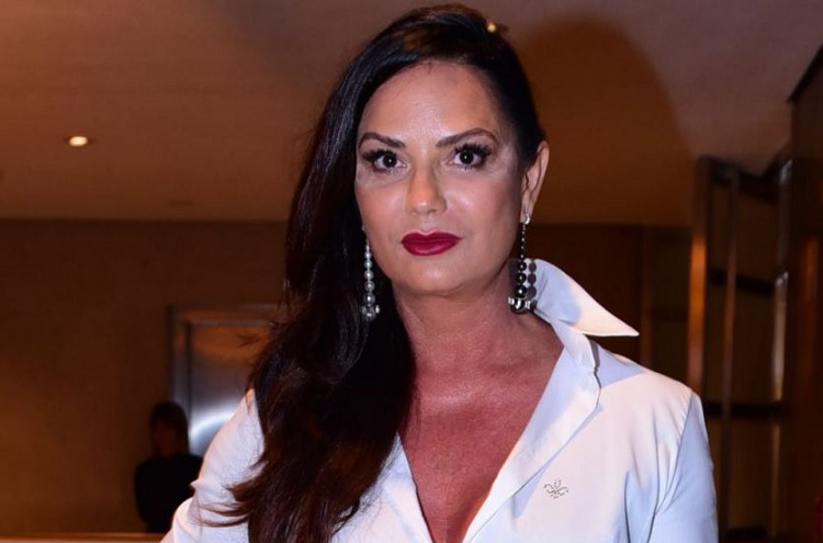 Após ataques na web, Luiza Brunet faz boletim de ocorrência