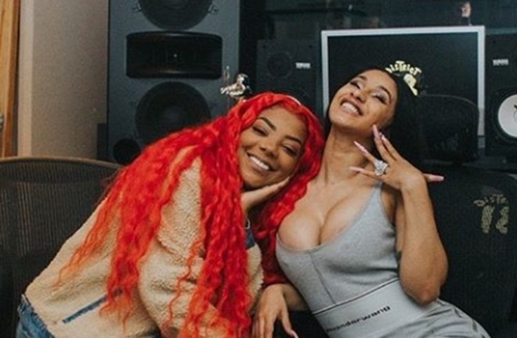 Ludmilla encontra Cardi B e manda indireta para Anitta