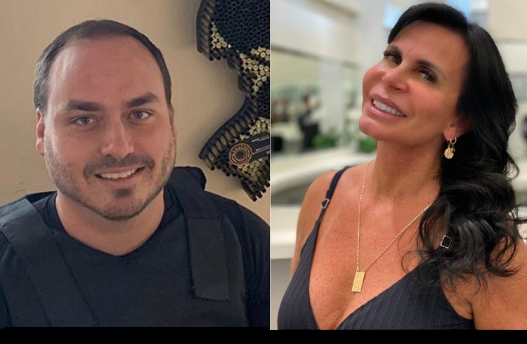 Gretchen se revolta com Carlos Bolsonaro: "Você é apaixonado pelo meu filho"